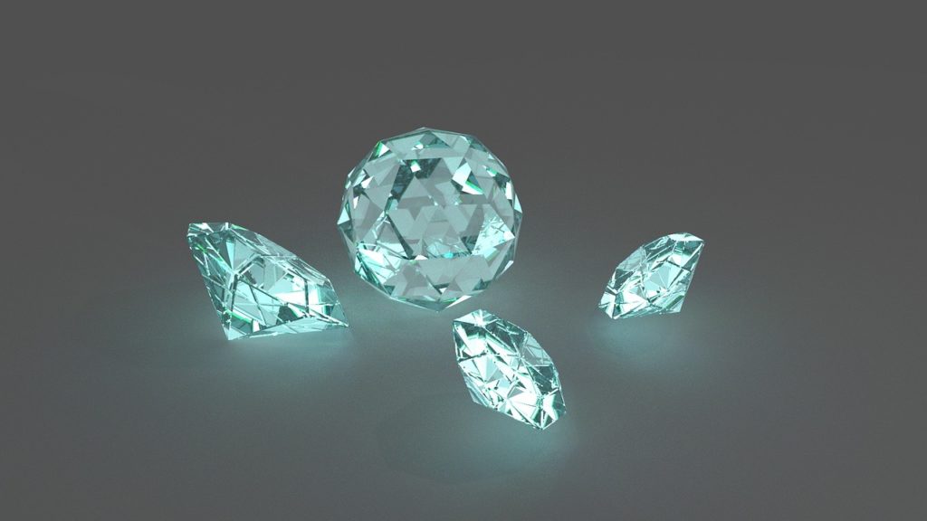 diamonds, jewelry, shine